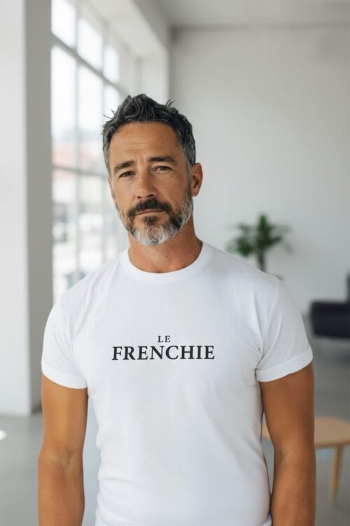 T-shirt Le Frenchie – White | 100 % Βαμβάκι
