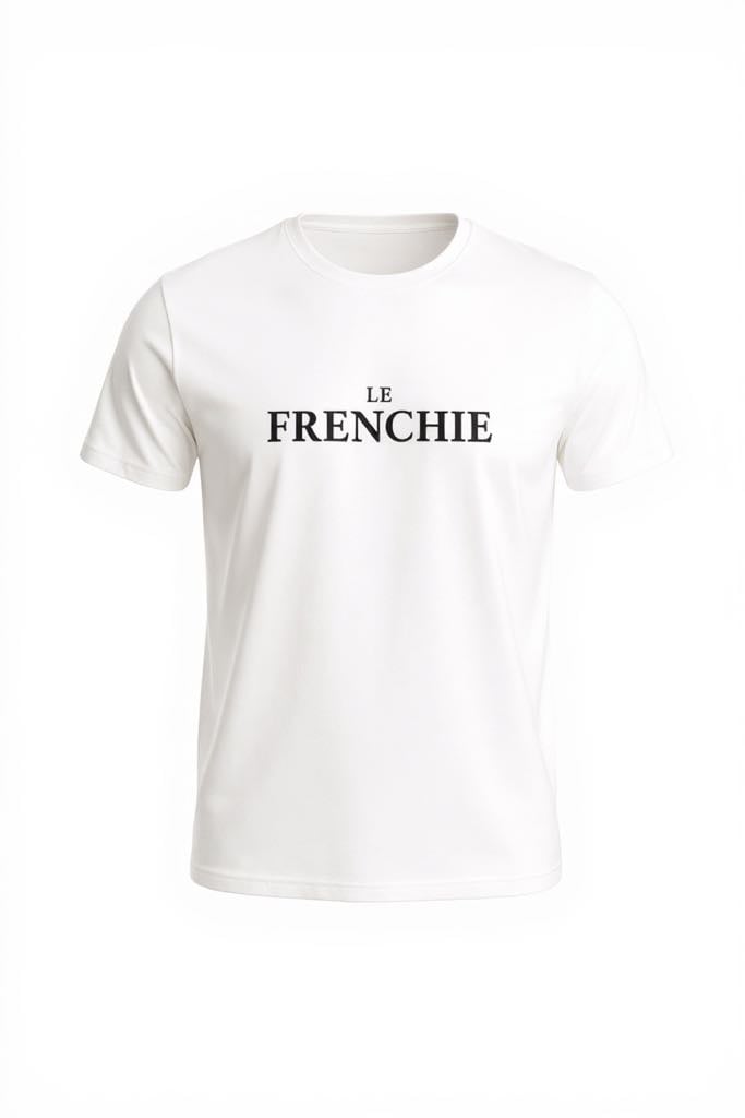 T SHIRT LE FRENCHIE LEUKO SE EIKONIKI KOUKLA T SHIRT LE FRENCHIE LEUKO SE EIKONIKI KOUKLA