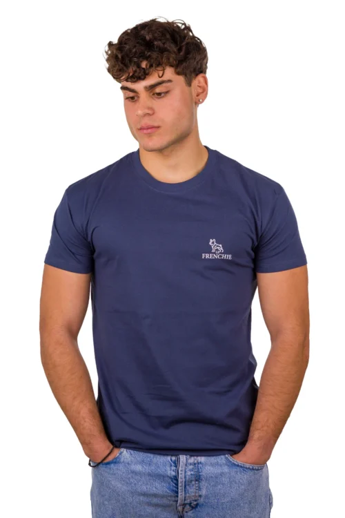 T-shirt Le Frenchie – Μπλέ ανοιχτό | 100 % Βαμβάκι