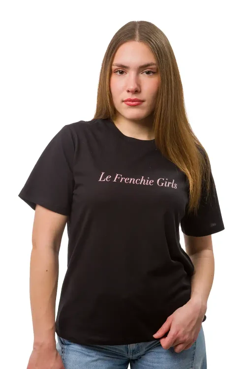 Premium Γυναικείο 100% Οργανικό Βαμβάκι T-Shirt Black